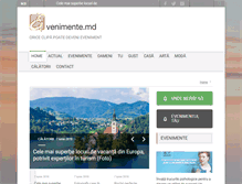 Tablet Screenshot of evenimente.md